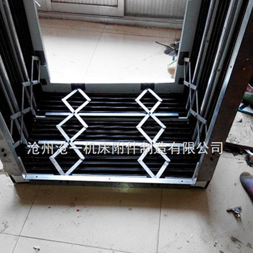 方形升降機平臺風琴防護罩